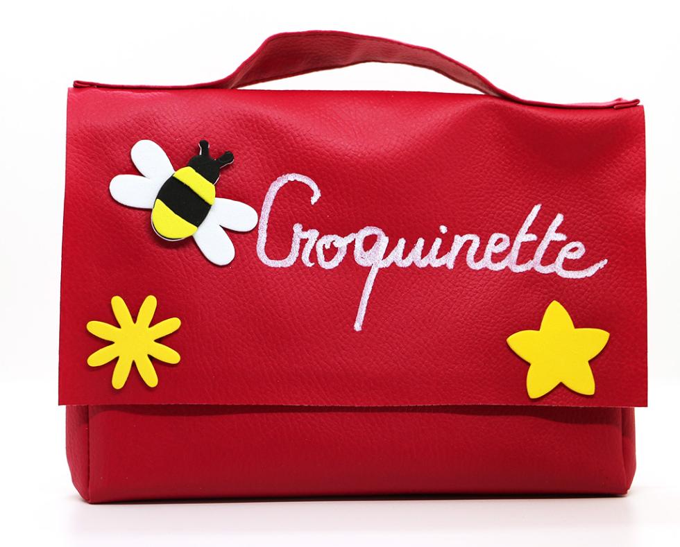 Cartable rouge