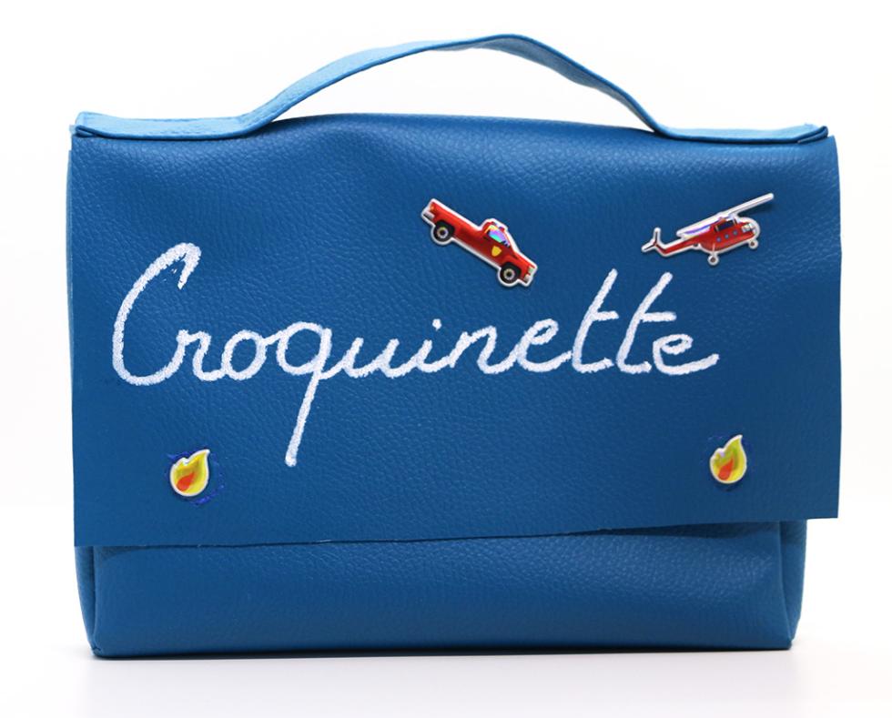 Cartable bleu