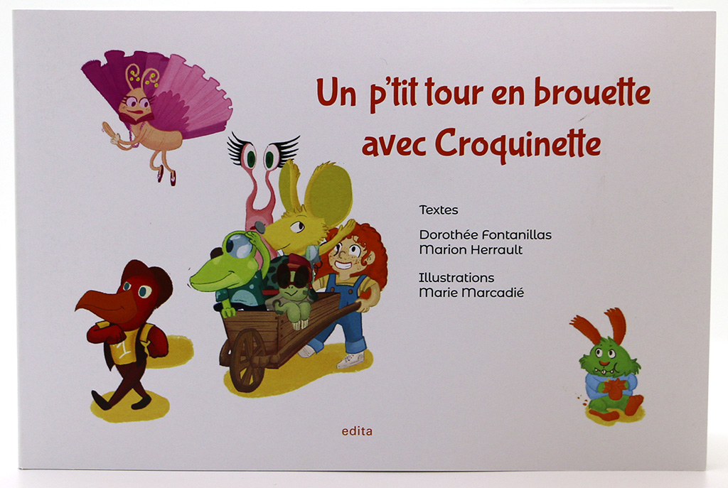 Un p'tit tour en brouette avec Croquinette