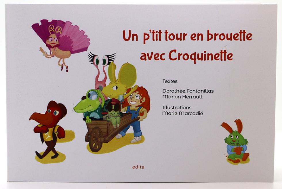 Un p'tit tour en brouette avec Croquinette