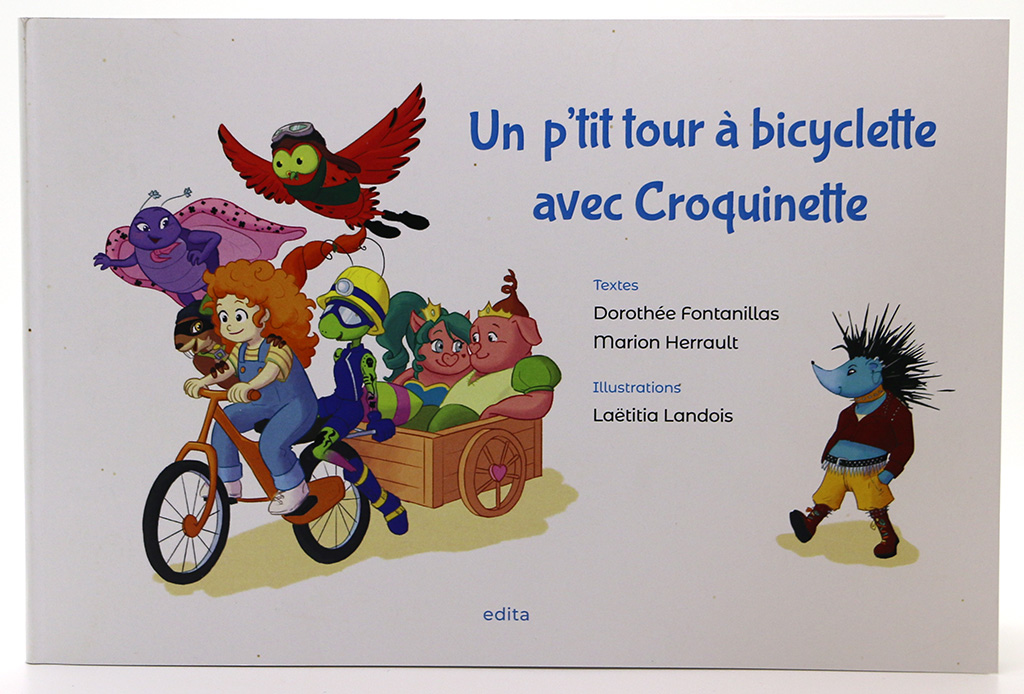 Un p'tit tour à bicyclette avec Croquinette