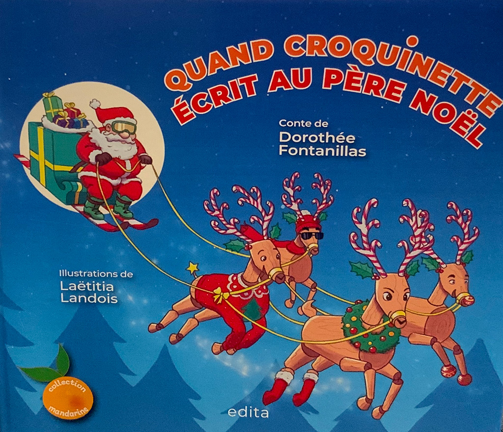 Quand Croquinette écrit une lettre au Père Noël